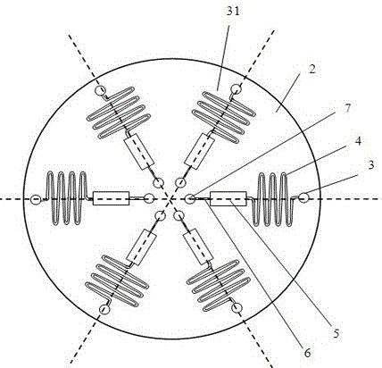 Preventive detection apparatus and method for fungal diseases of crops based on micro-fluidic chip