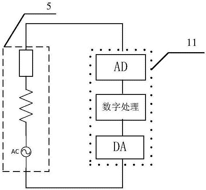 Electromagnetic electromechanical coupling circuit tuning vibration absorber