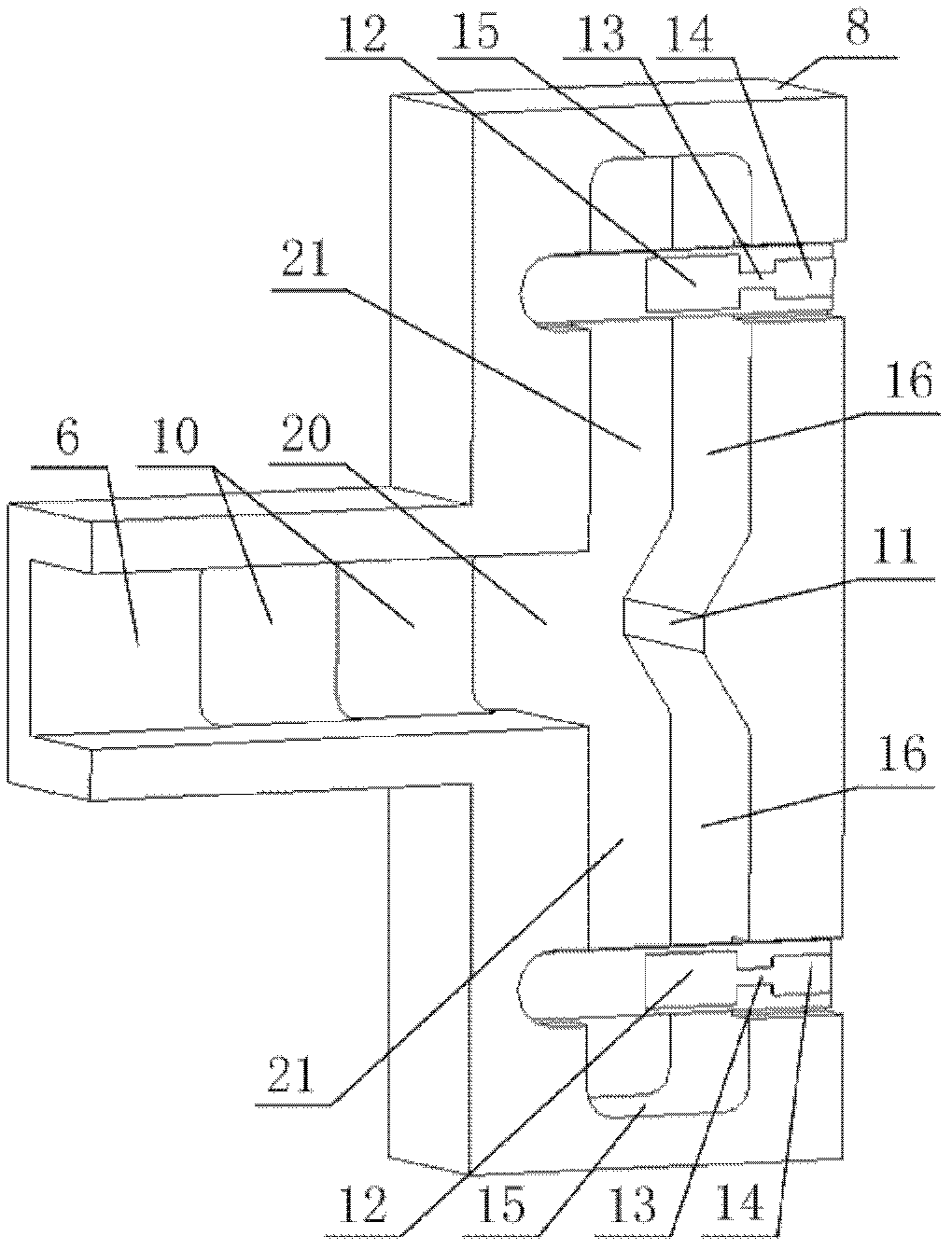 Millimeter wave ultra-wideband spatial power combining network