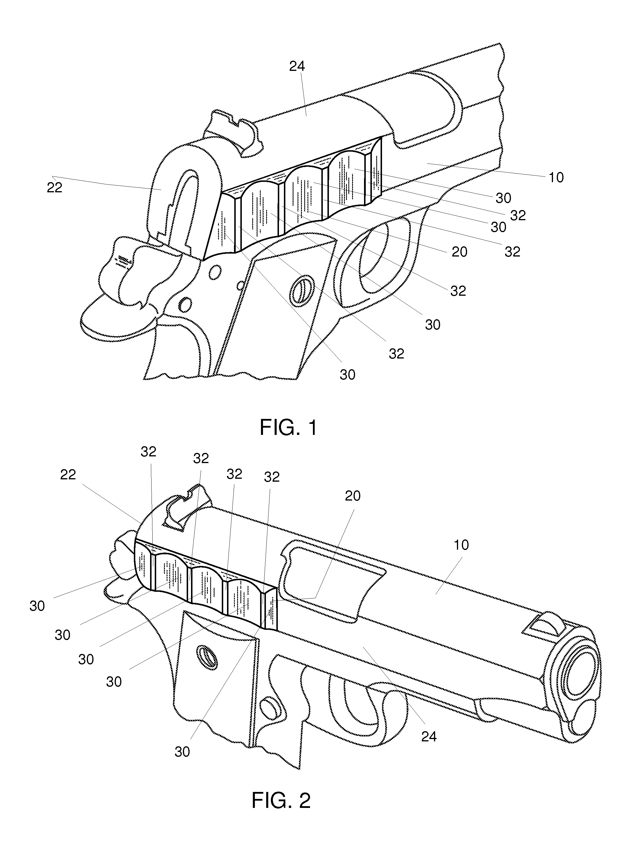 Grip for a Slide of a Semiautomatic Firearm