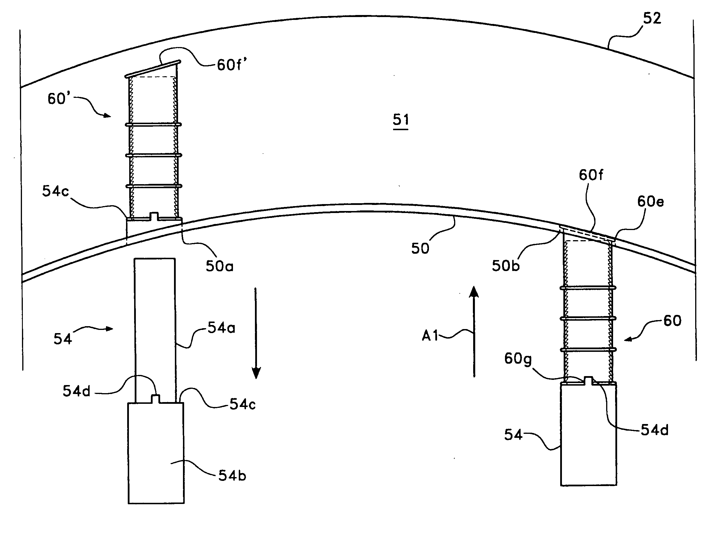 Inserts and method and apparatus for embedding inserts in cast members