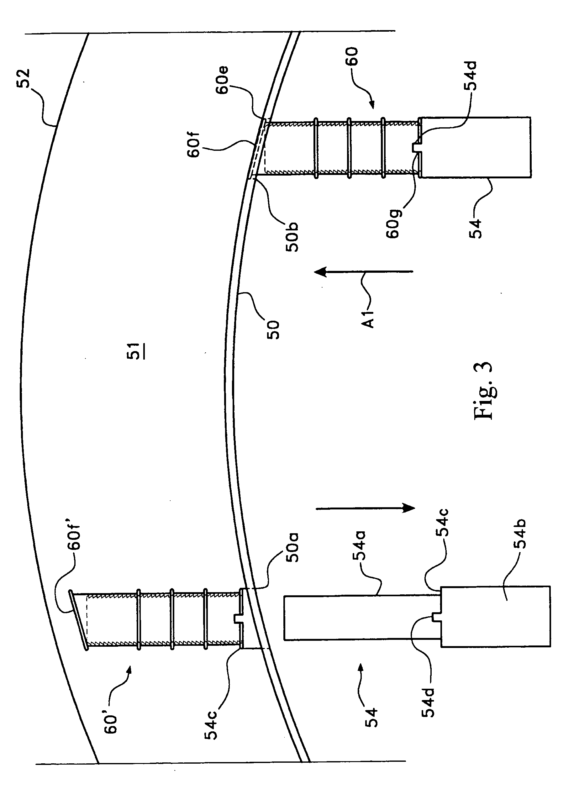 Inserts and method and apparatus for embedding inserts in cast members