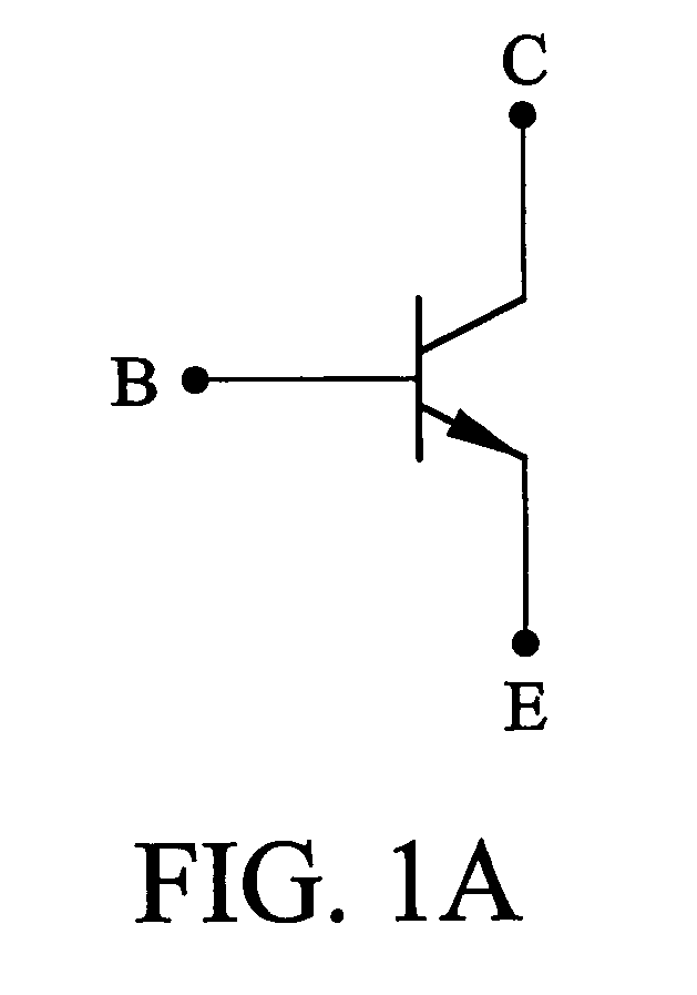 High-gain vertex lateral bipolar junction transistor