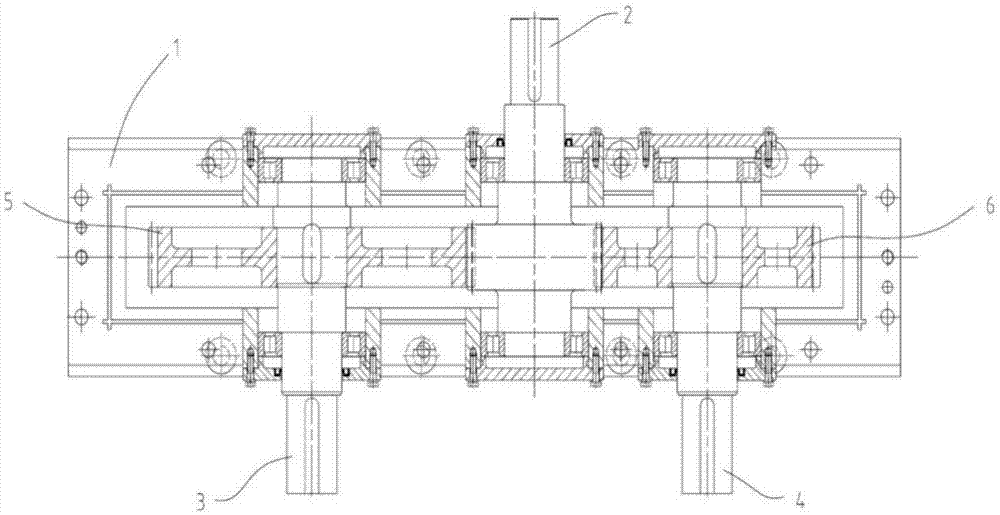 Rapid-distribution transfer case