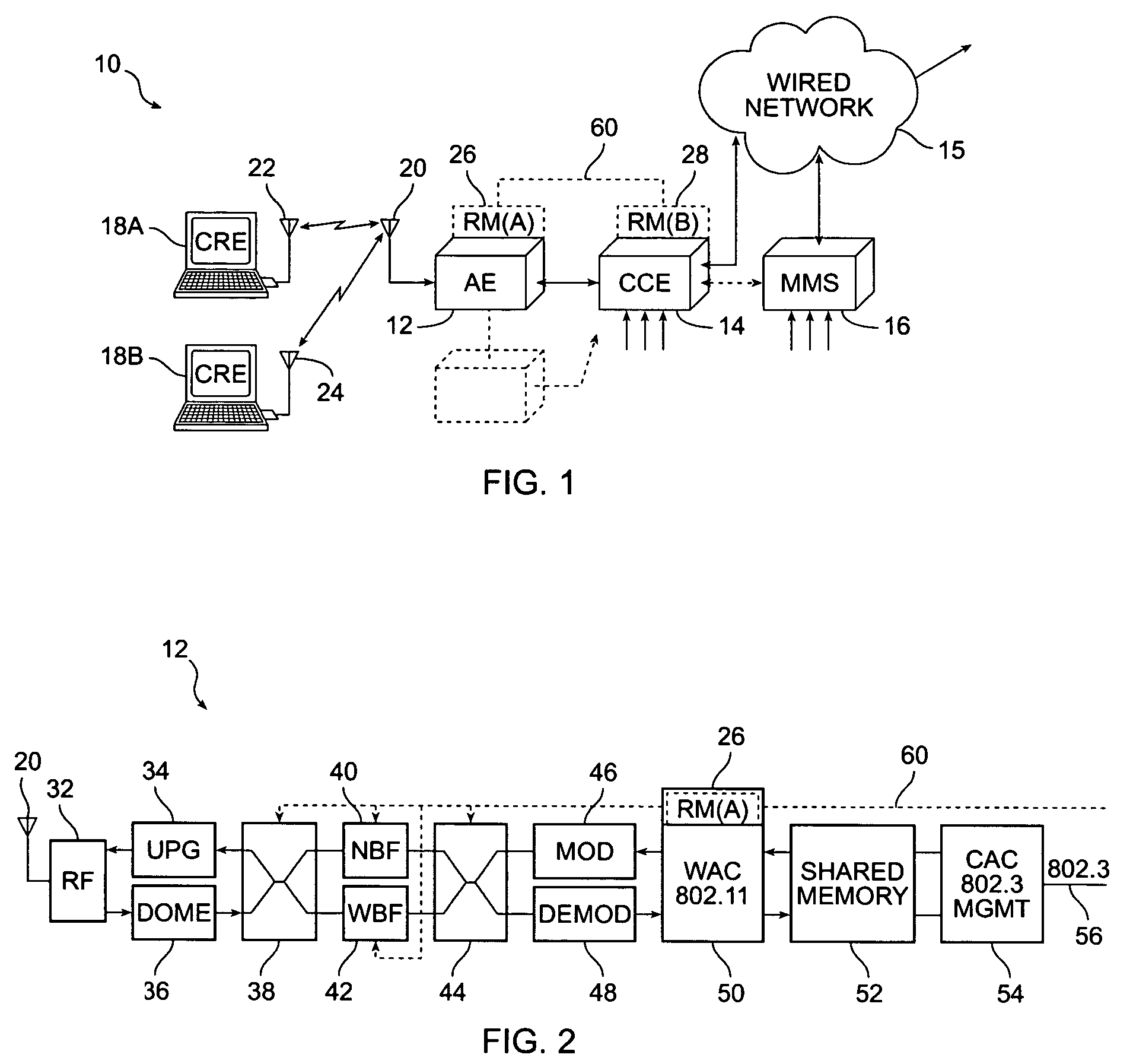 Method and system for dynamically assigning channels across multiple access elements in a wireless LAN