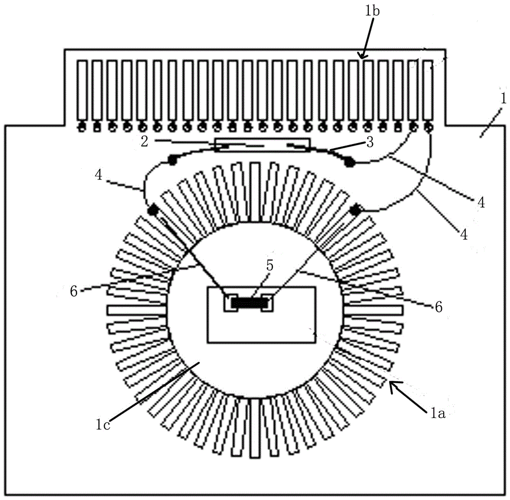 Device for improving laser trimming precision of extreme-value thick film resistor