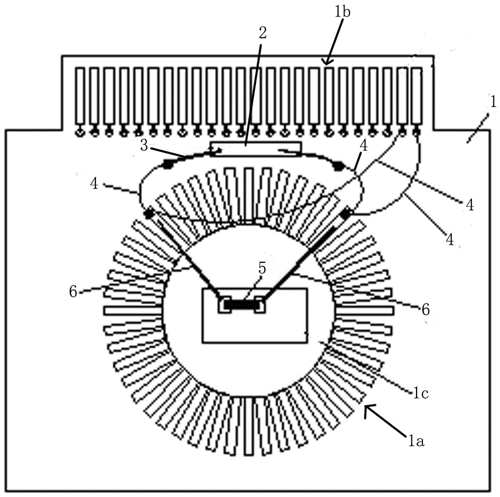 Device for improving laser trimming precision of extreme-value thick film resistor