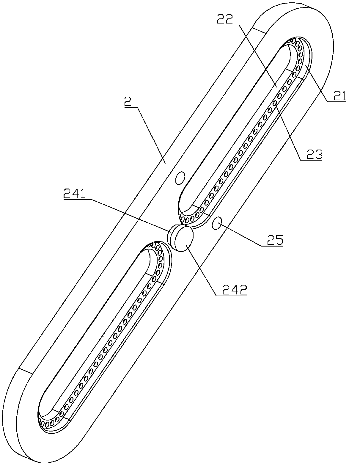 Temporary mandible external fixed support applied in wartime or field environment and using method of external fixed support