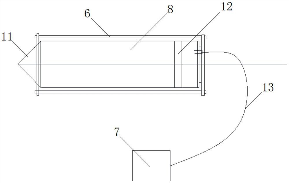 Cable gluing device