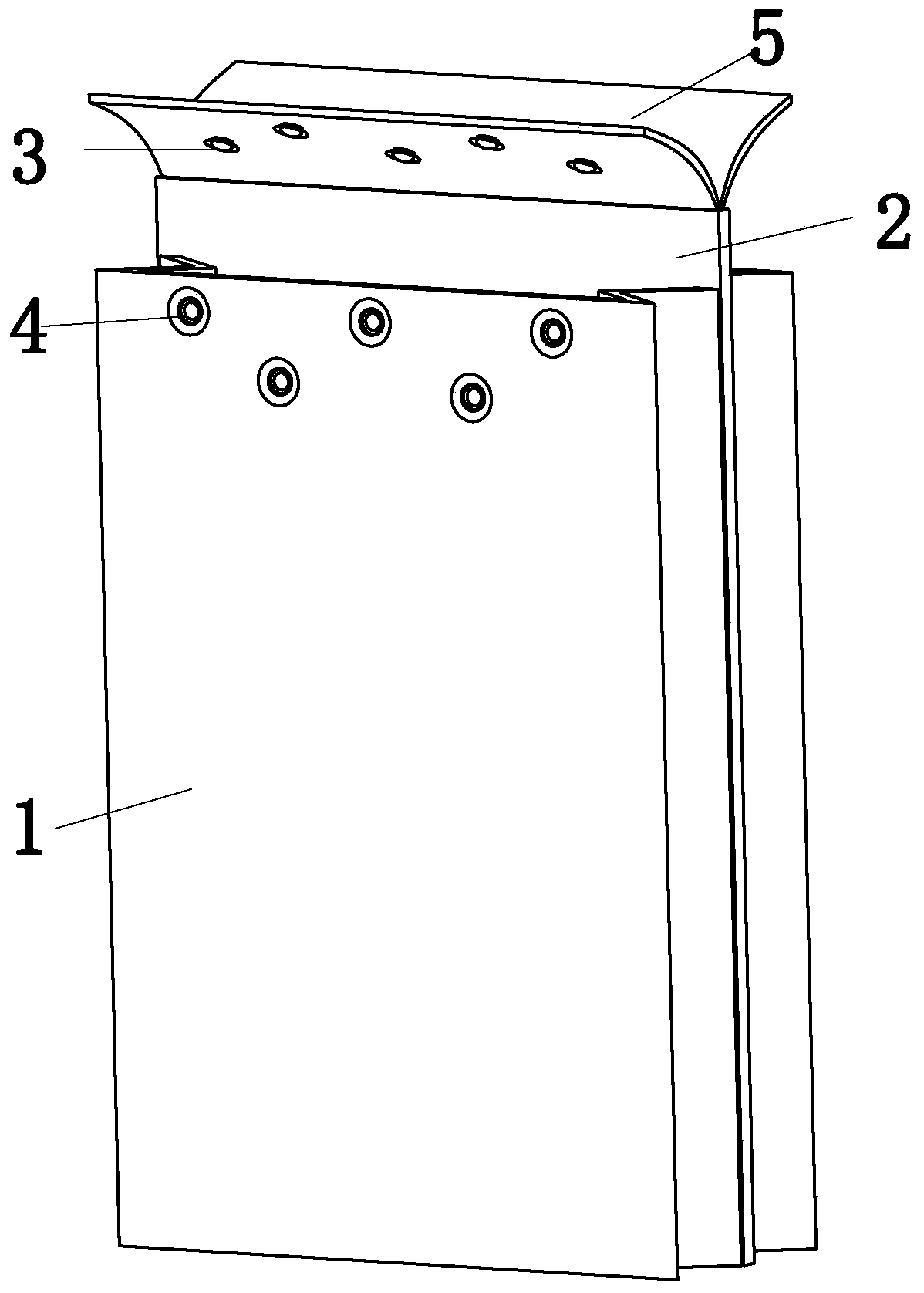 Woven bag, manufacturing device and manufacturing process