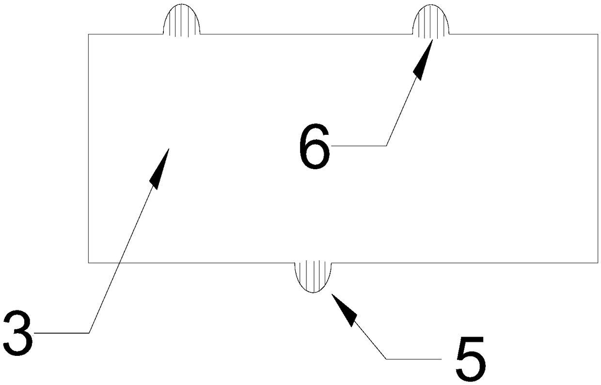 Novel heat exchange tube plate