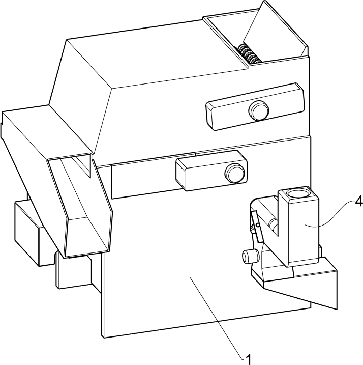 Screening device with multi-stage separation function for coal mine