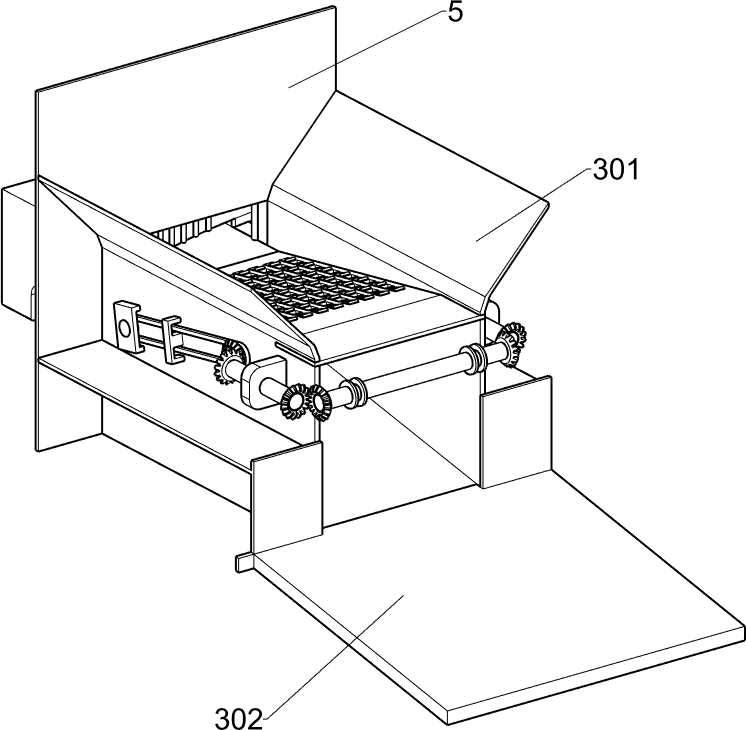 Screening device with multi-stage separation function for coal mine