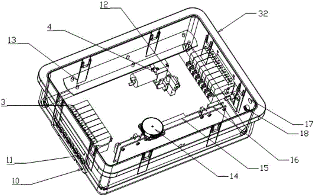 Soil co2, ch4 and n2o flux co-determination device