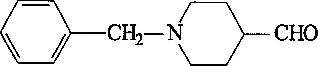 Synthesis method of N-benzyl-4-piperidyl formaldehgde