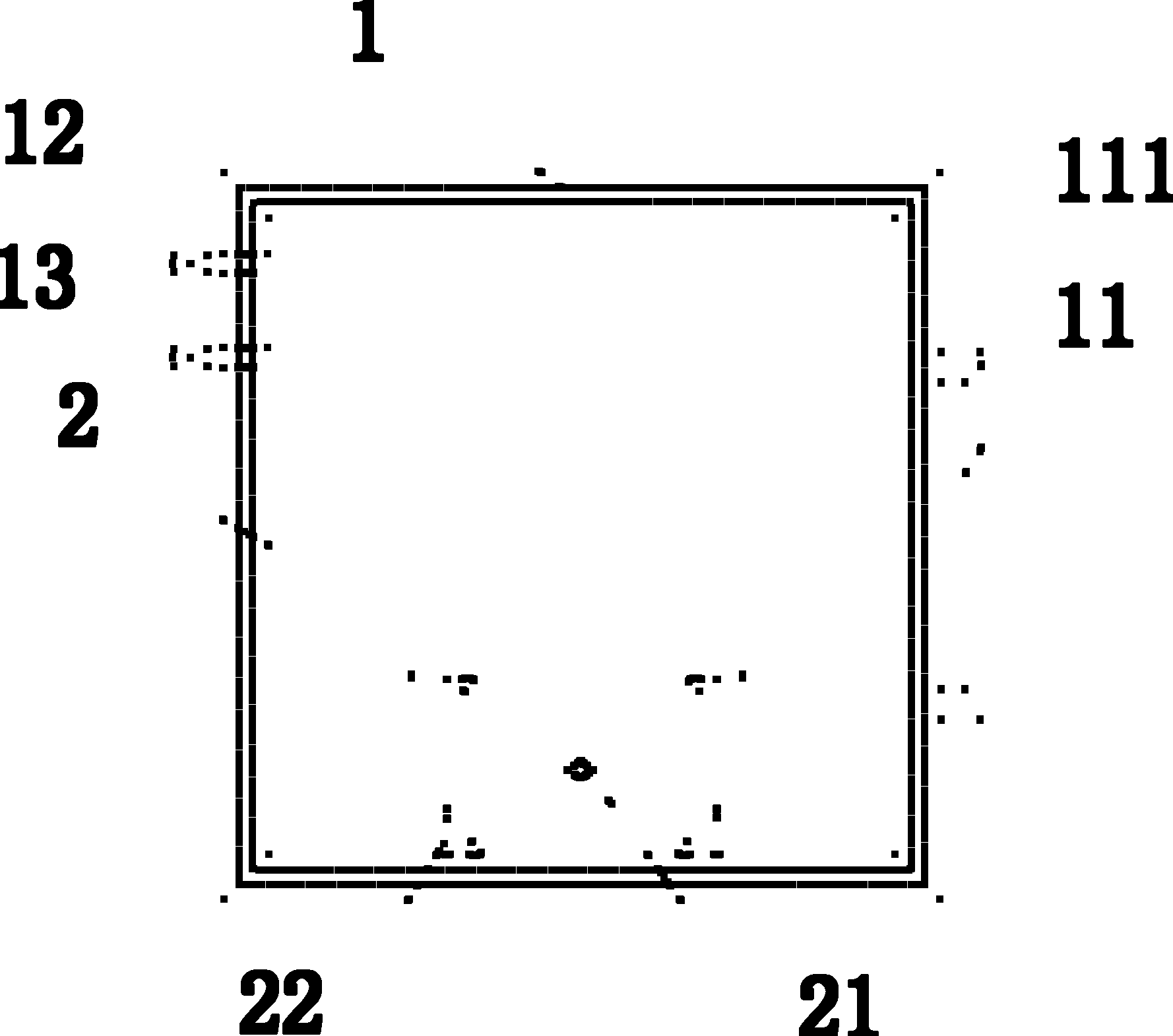 Device for recovering Nd-Fe-B magnetic powder