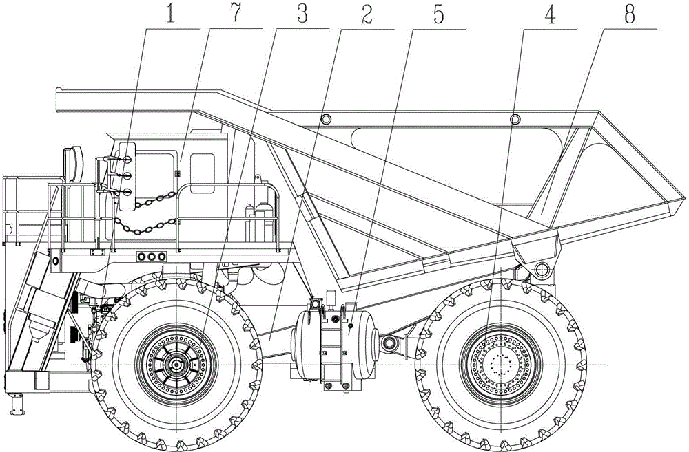 mine dump truck