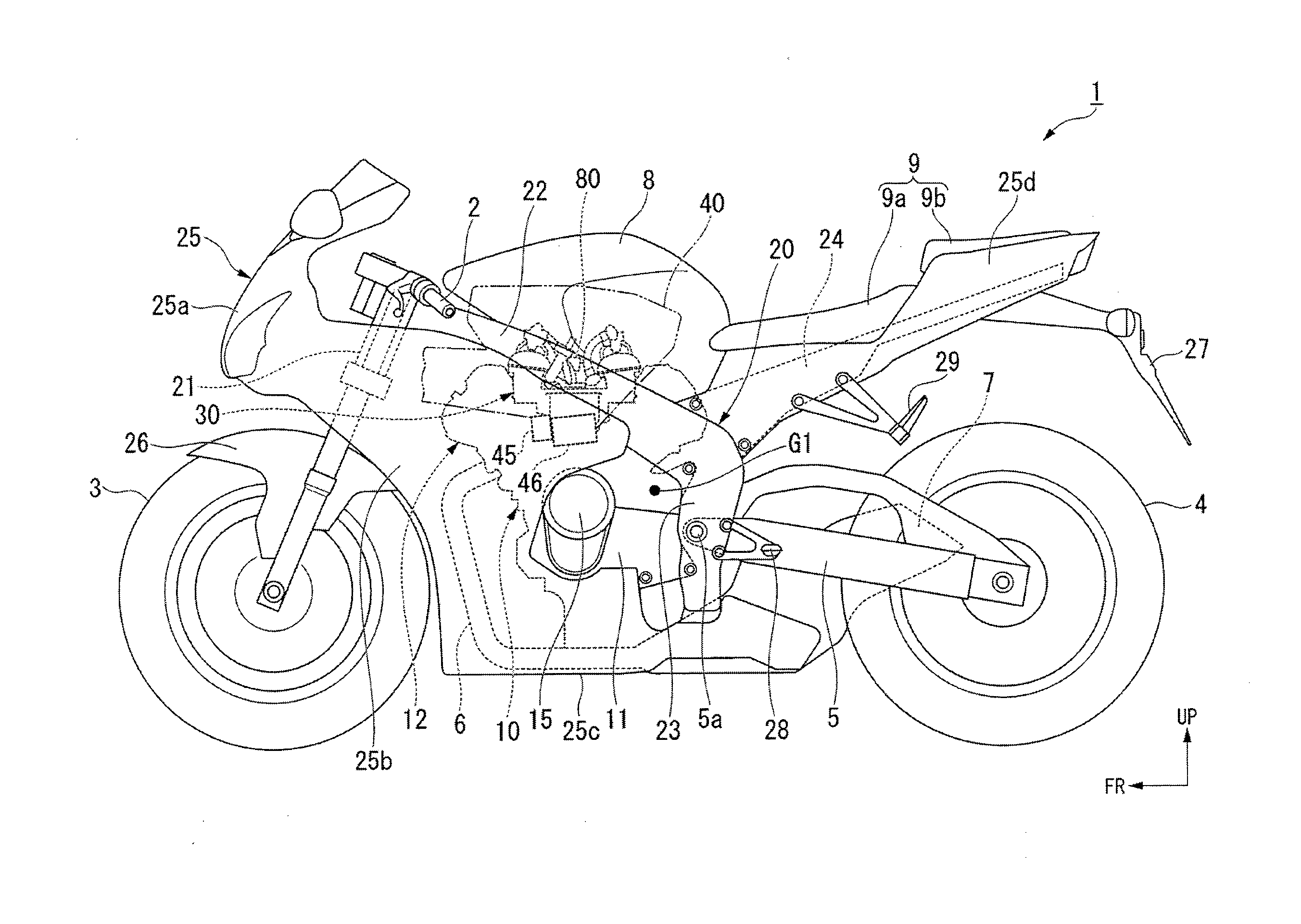 Straddle type vehicle