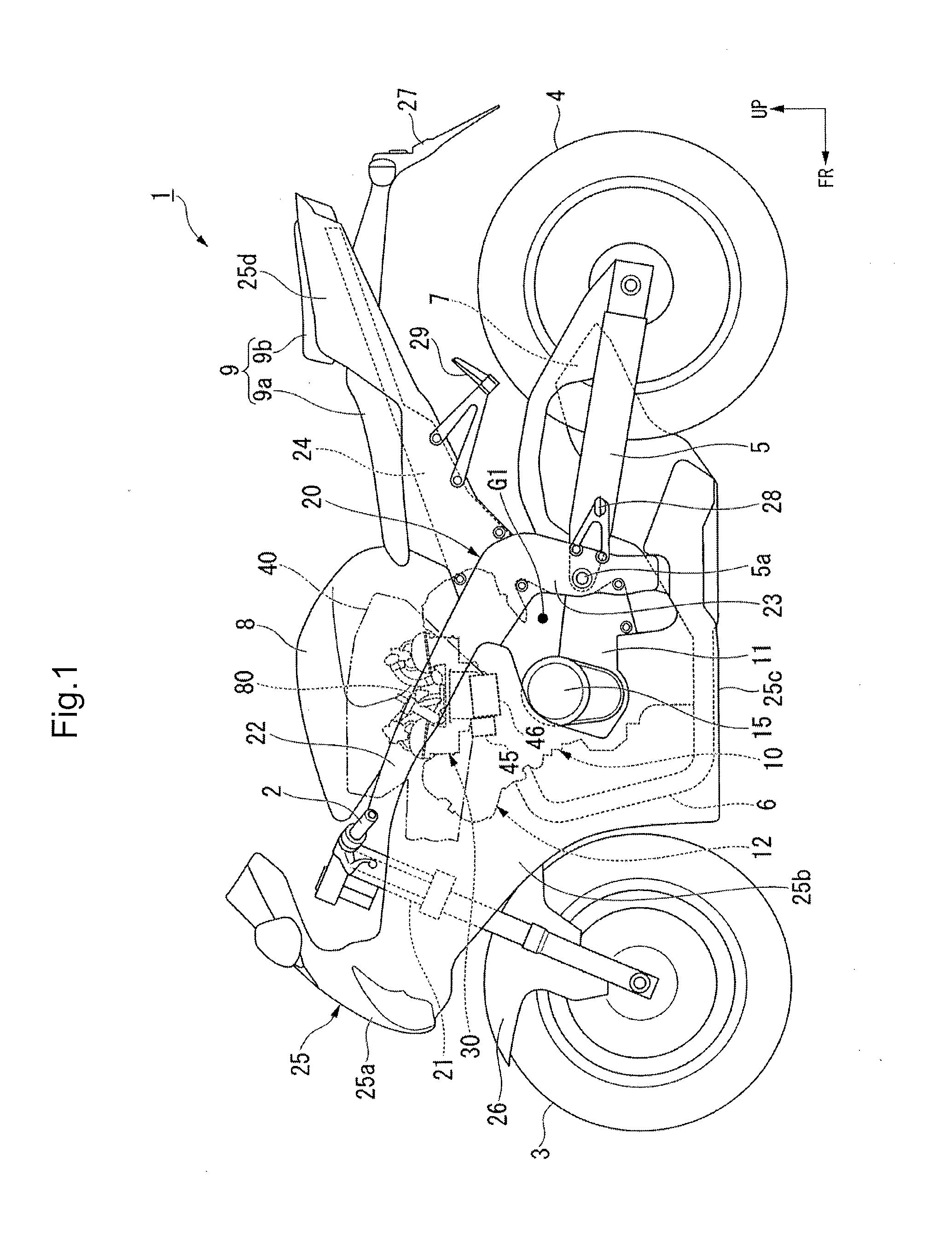 Straddle type vehicle