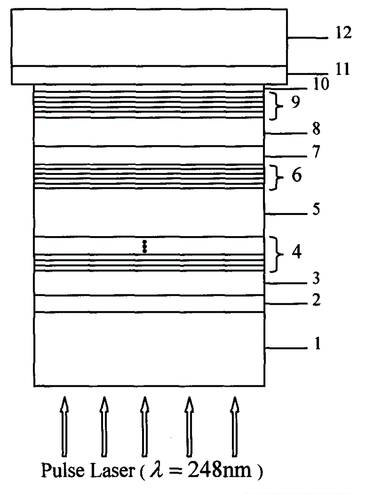 GaN-based vertical structure light-emitting diode and preparation method thereof