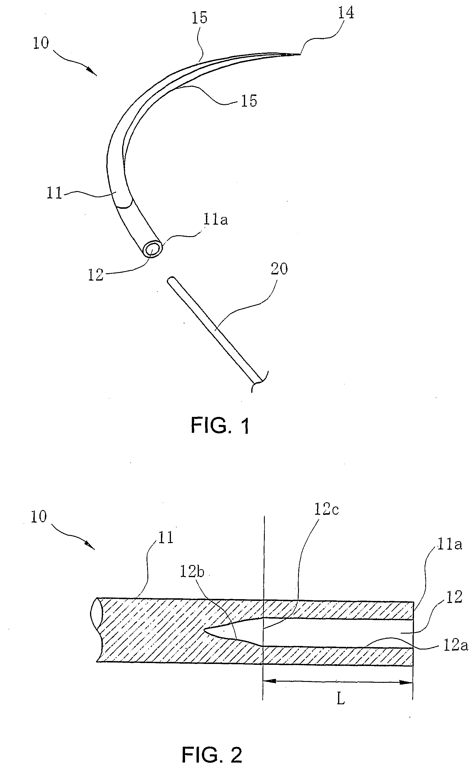 Eyeless Sewing Needle and Fabrication Method for the Same