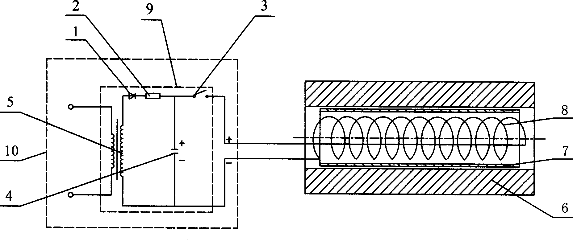 Method for increasing the circular degree of the metal thin-walled cylinder using pulse magnetic pressure