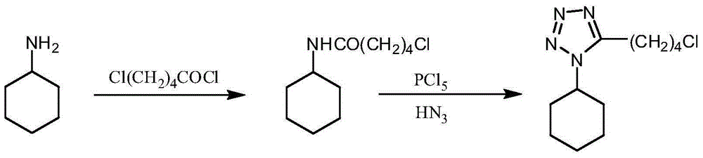 Method for synthesizing cilostazol