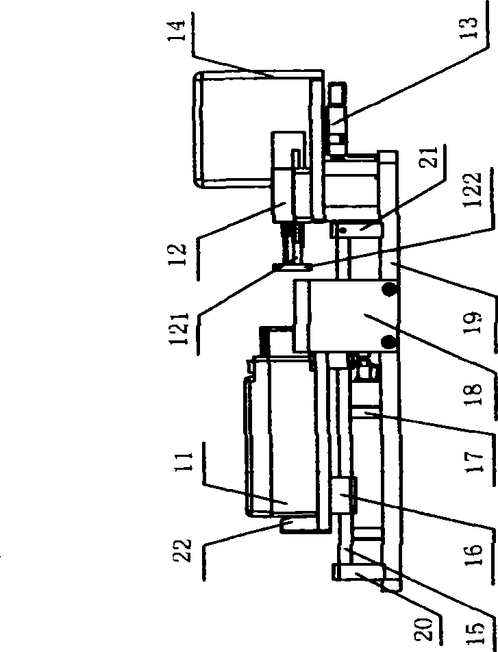 Automatic assembly line standard apparatus for electric energy meter calibration