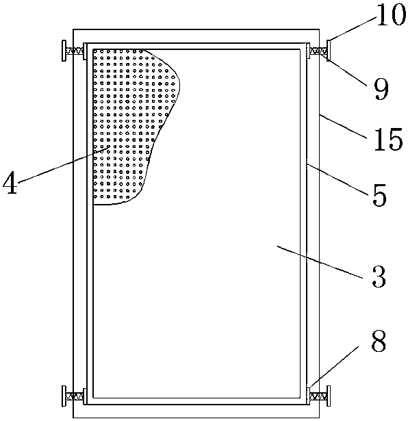 Display device with novel liquid crystal touch screen