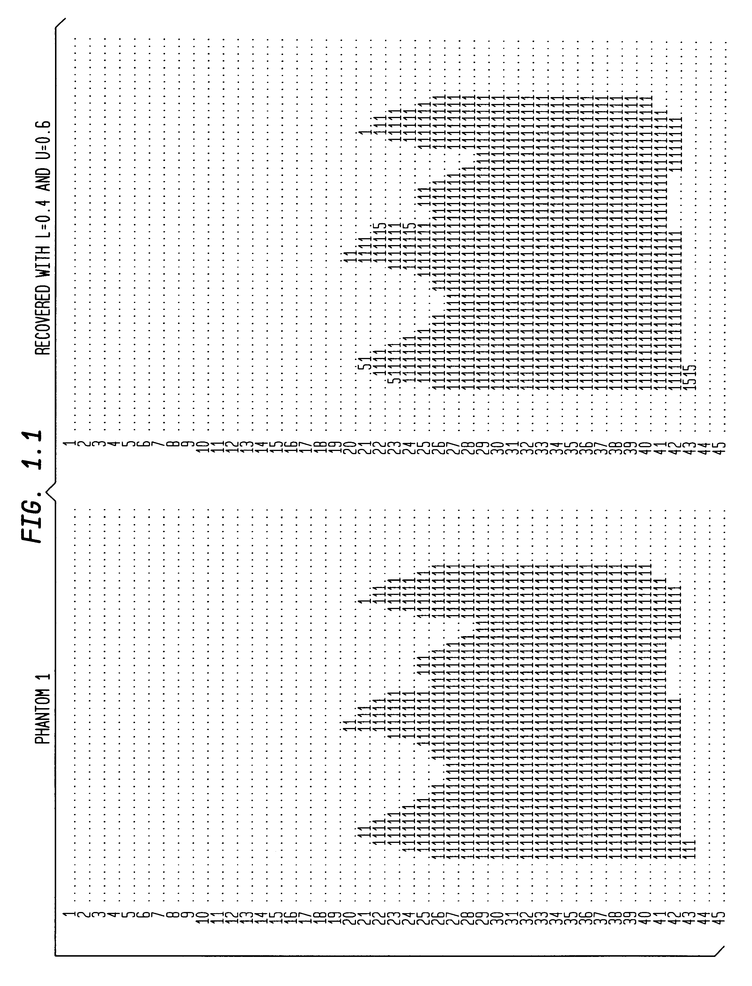 Method and apparatus for discrete tomography