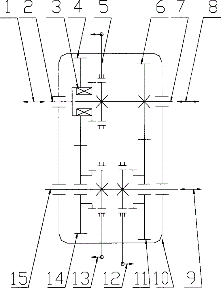 Flexible-drive transmission