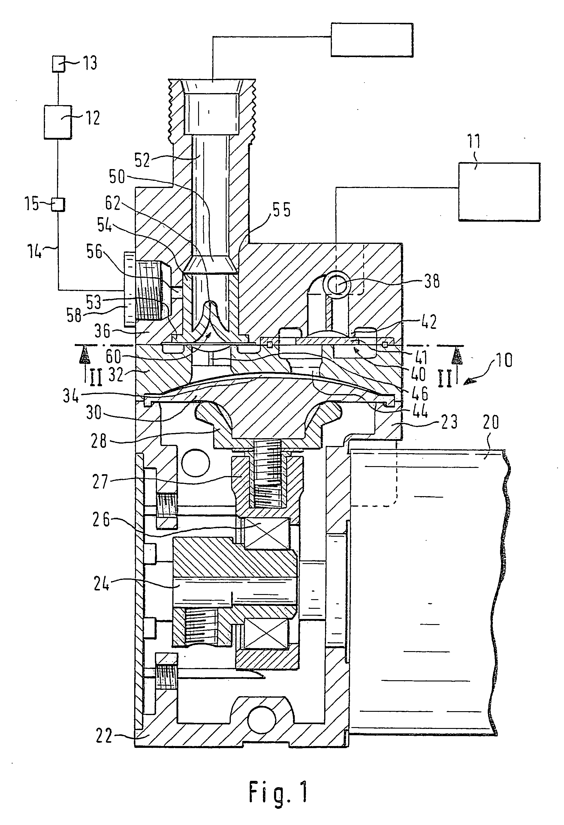 Device for generating a reducing agent/air mixture