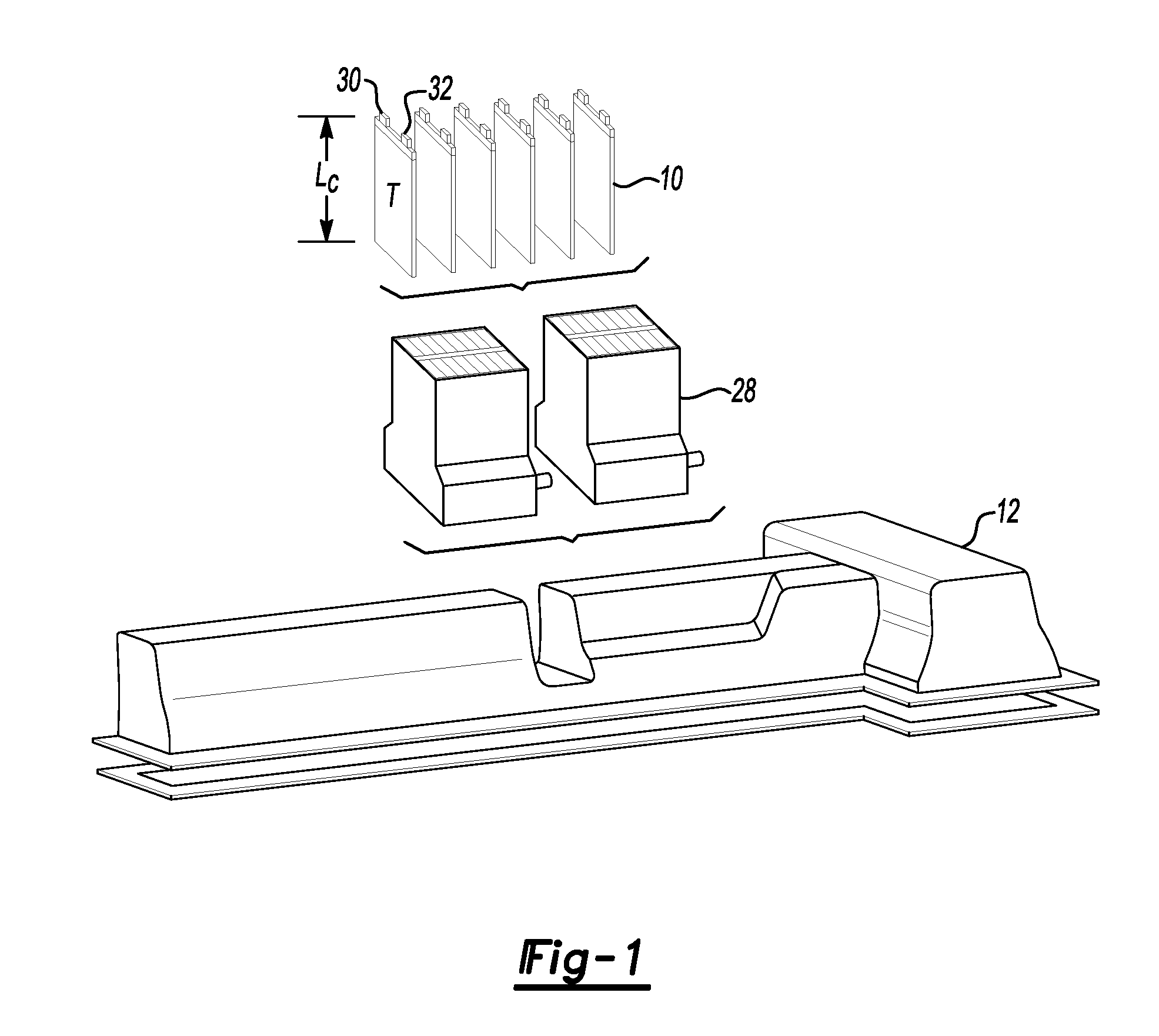 Secondary battery module and composite article thereof