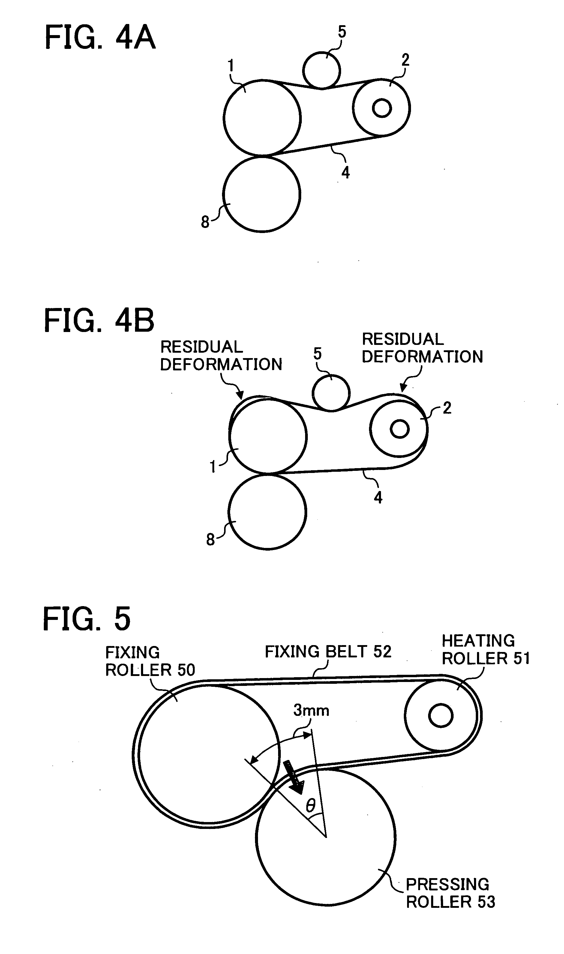 Belt fixing unit and image forming toner for use in the fixing unit