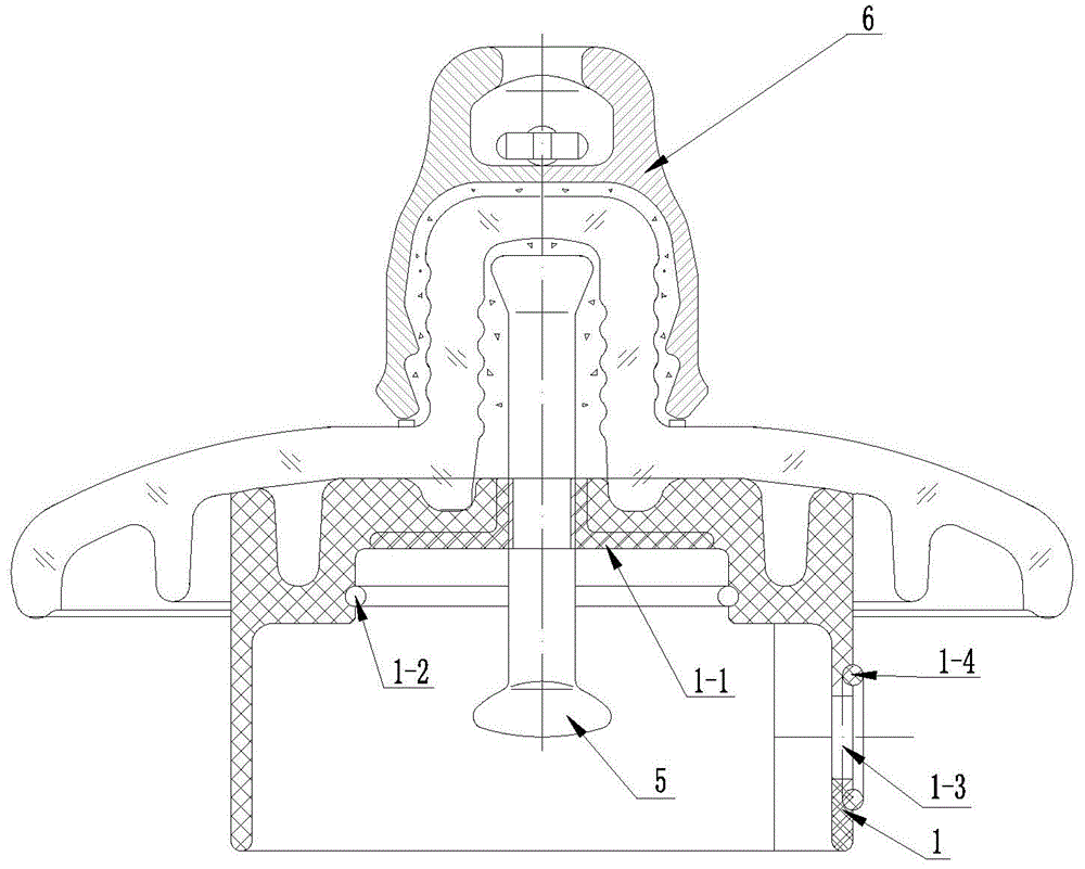 Insulators that can reduce corona loss and electromagnetic wave interference and improve the corrosion resistance of metal fittings