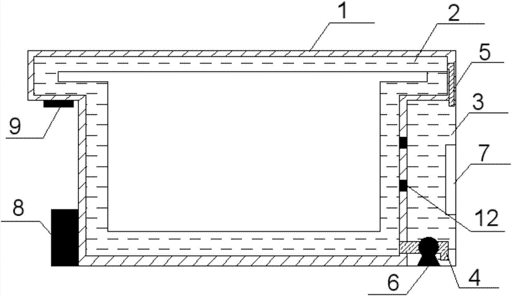 Tea table with heating function