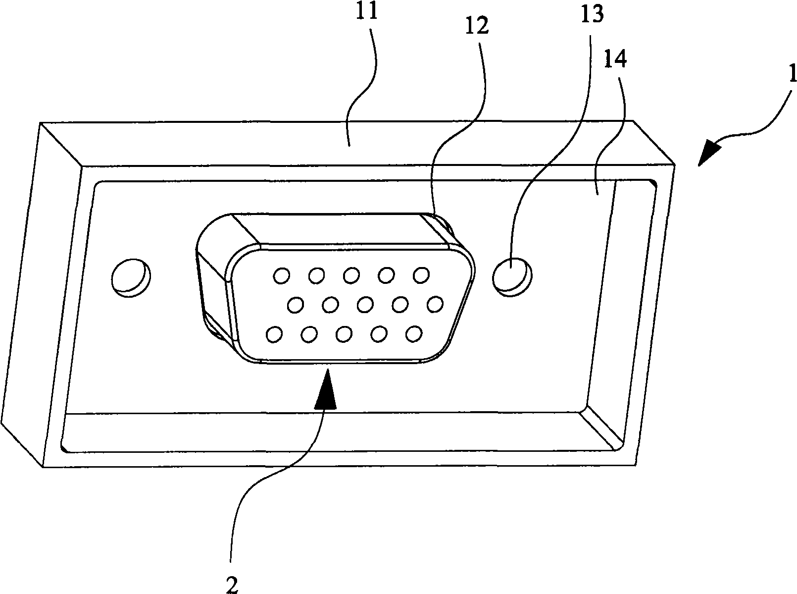 Notebook computer and waterproof sealing structure used for port connection