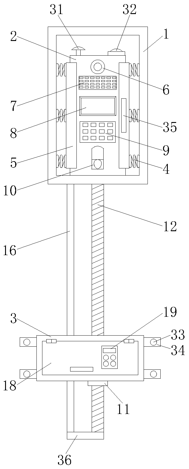 Face recognition access control device based on image processing