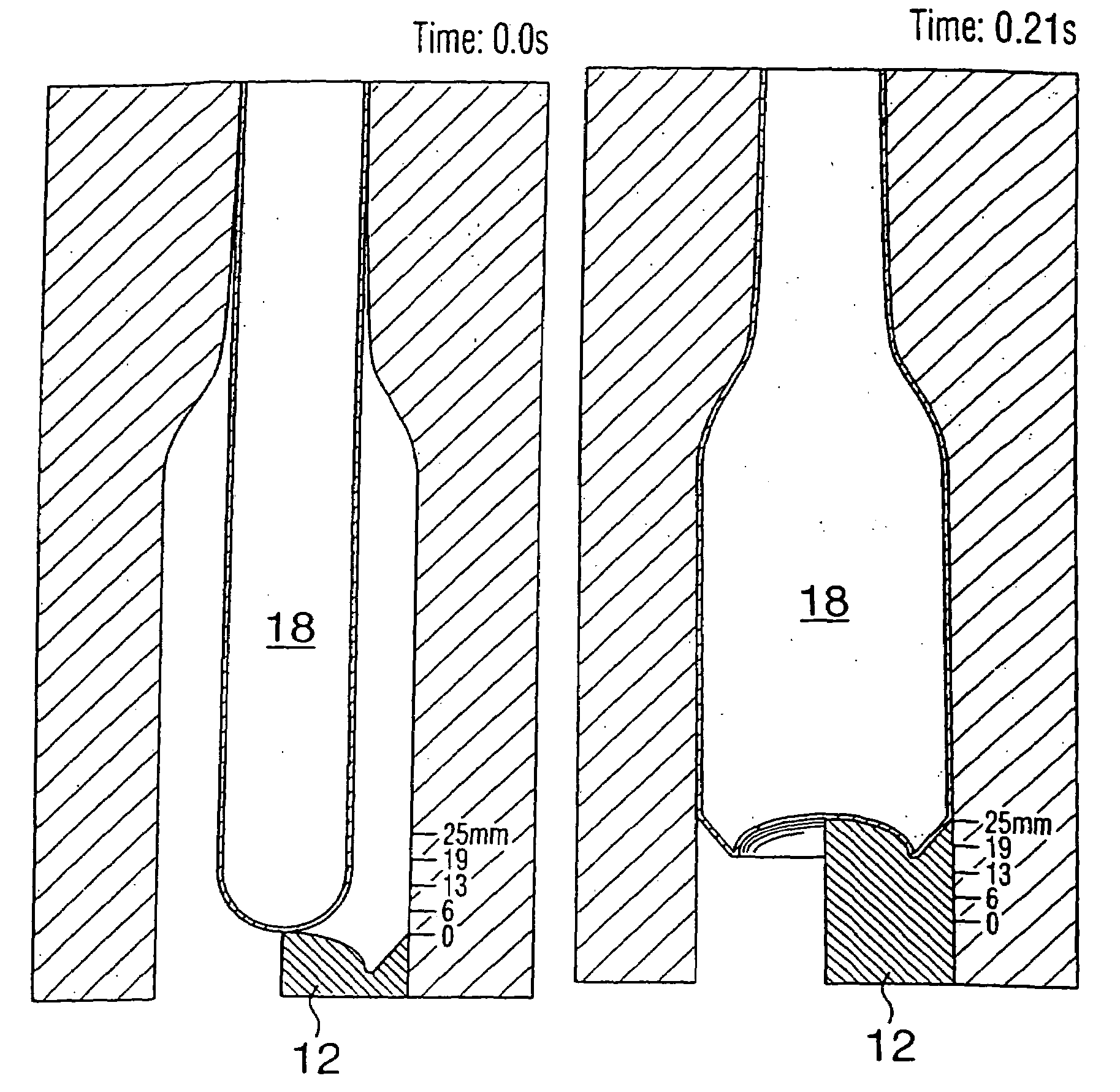 Methods of and apparatus for pressure-ram-forming metal containers and the like