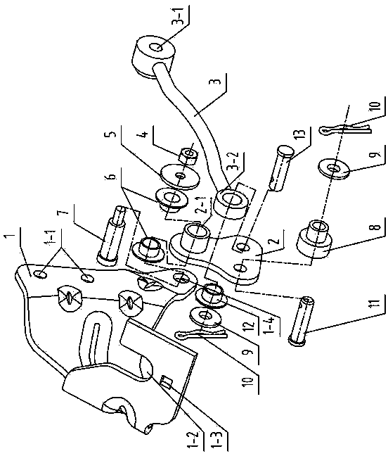 Shifting and switching device of automobile CVT (Continuously Variable Transmission)