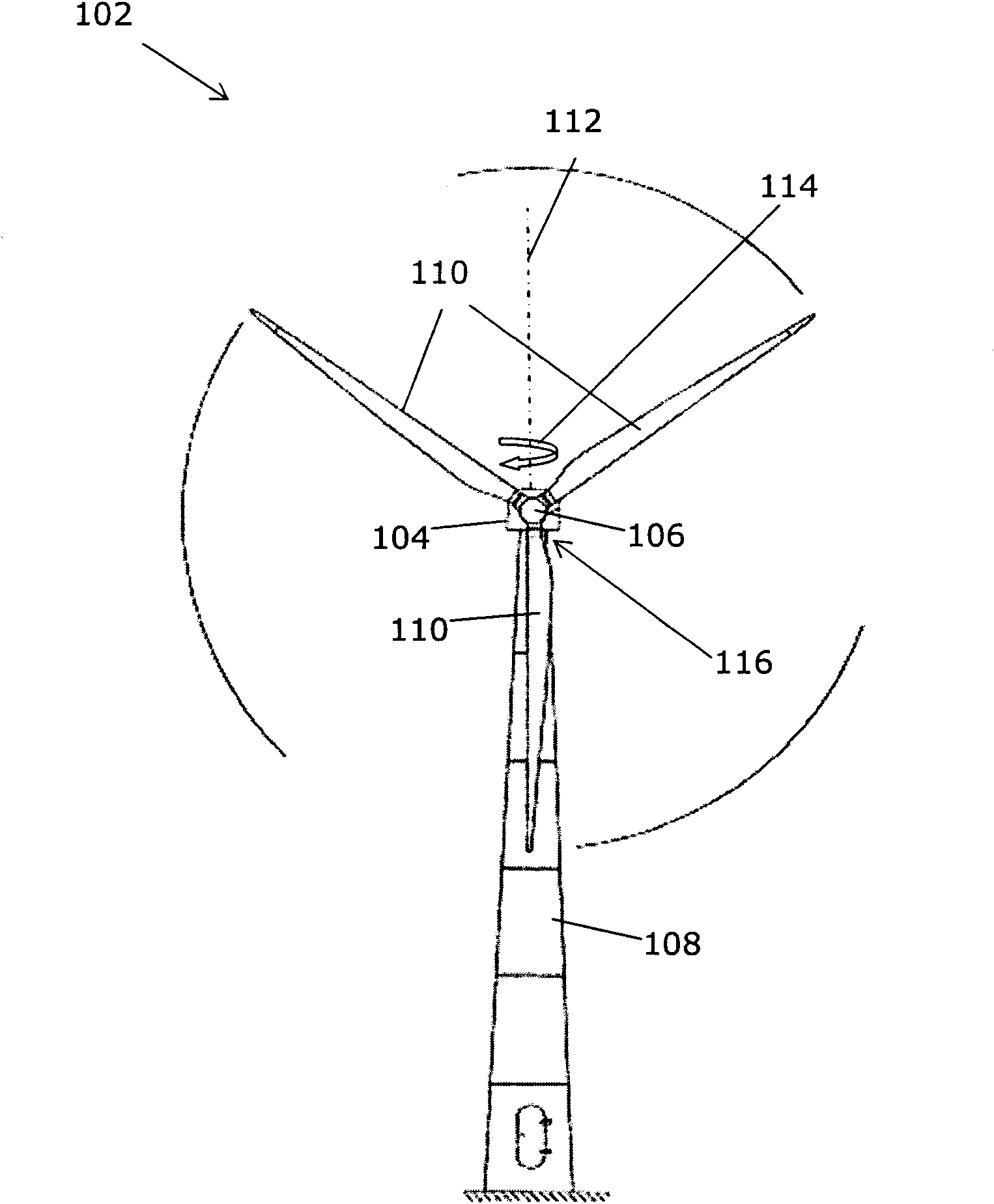 Wind turbine yawing system