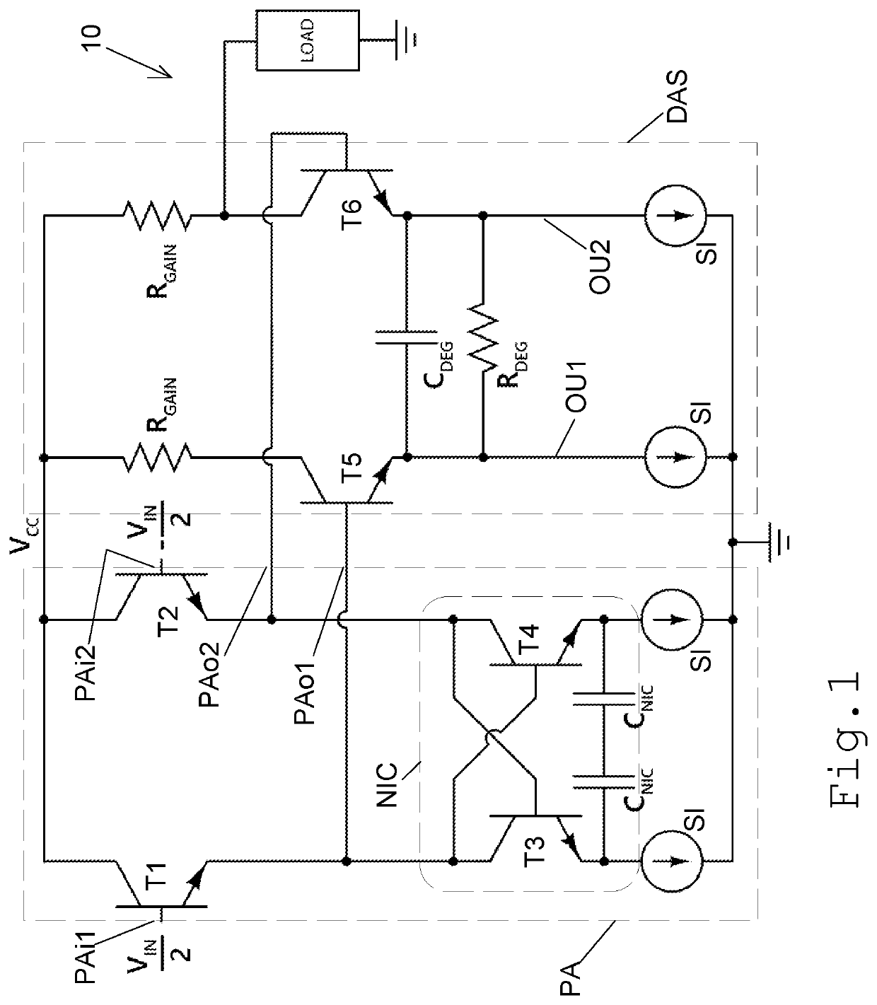 Electrical amplifier
