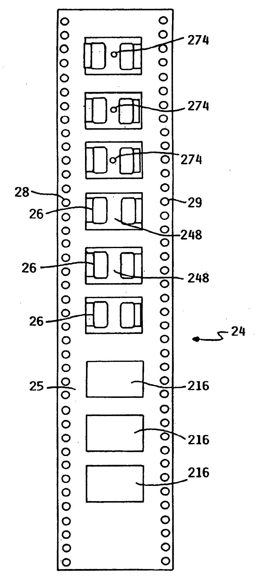 Plastic Embossed Carrier Tape Apparatus and Process