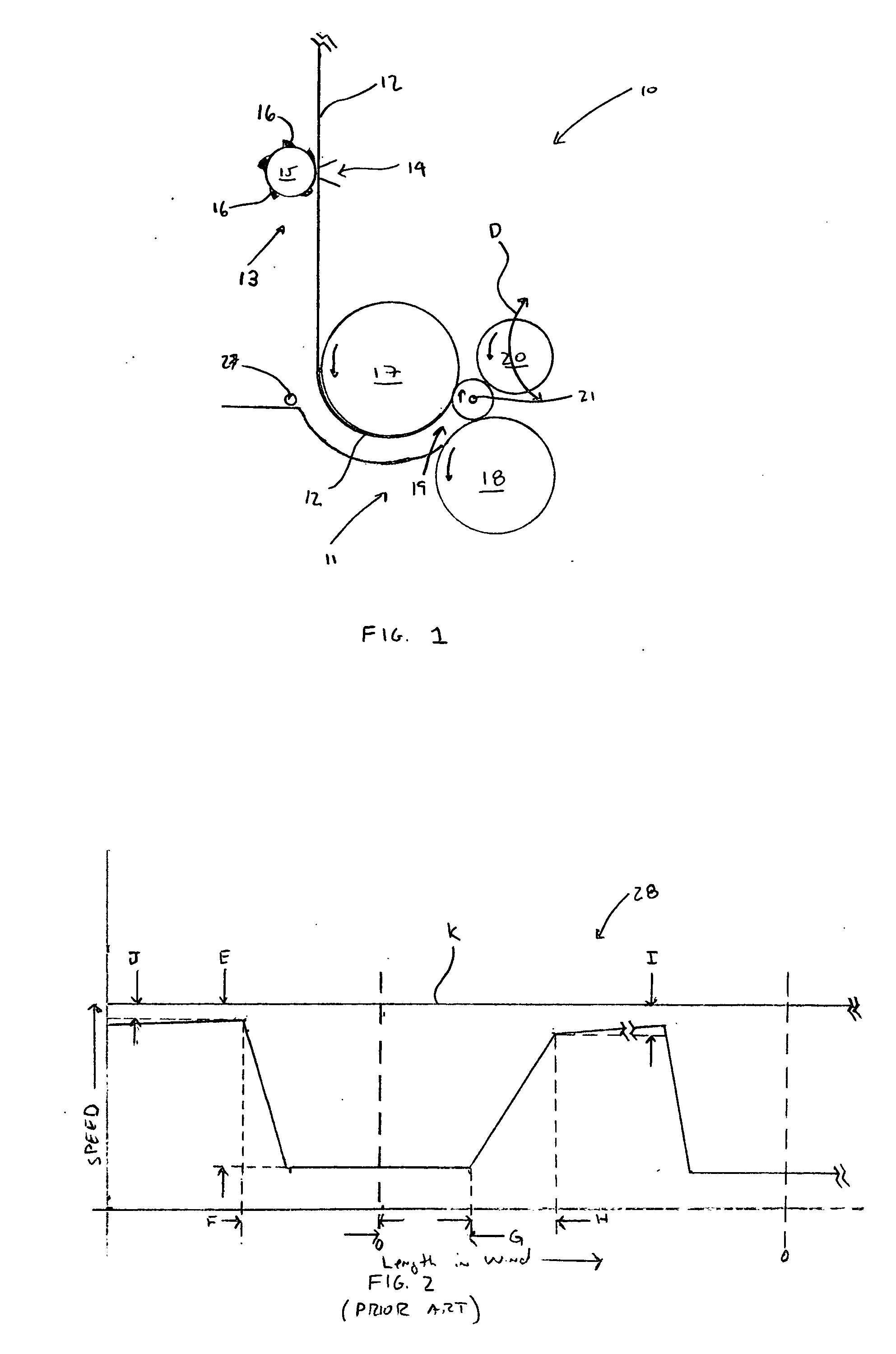 Method for a surface rewind system