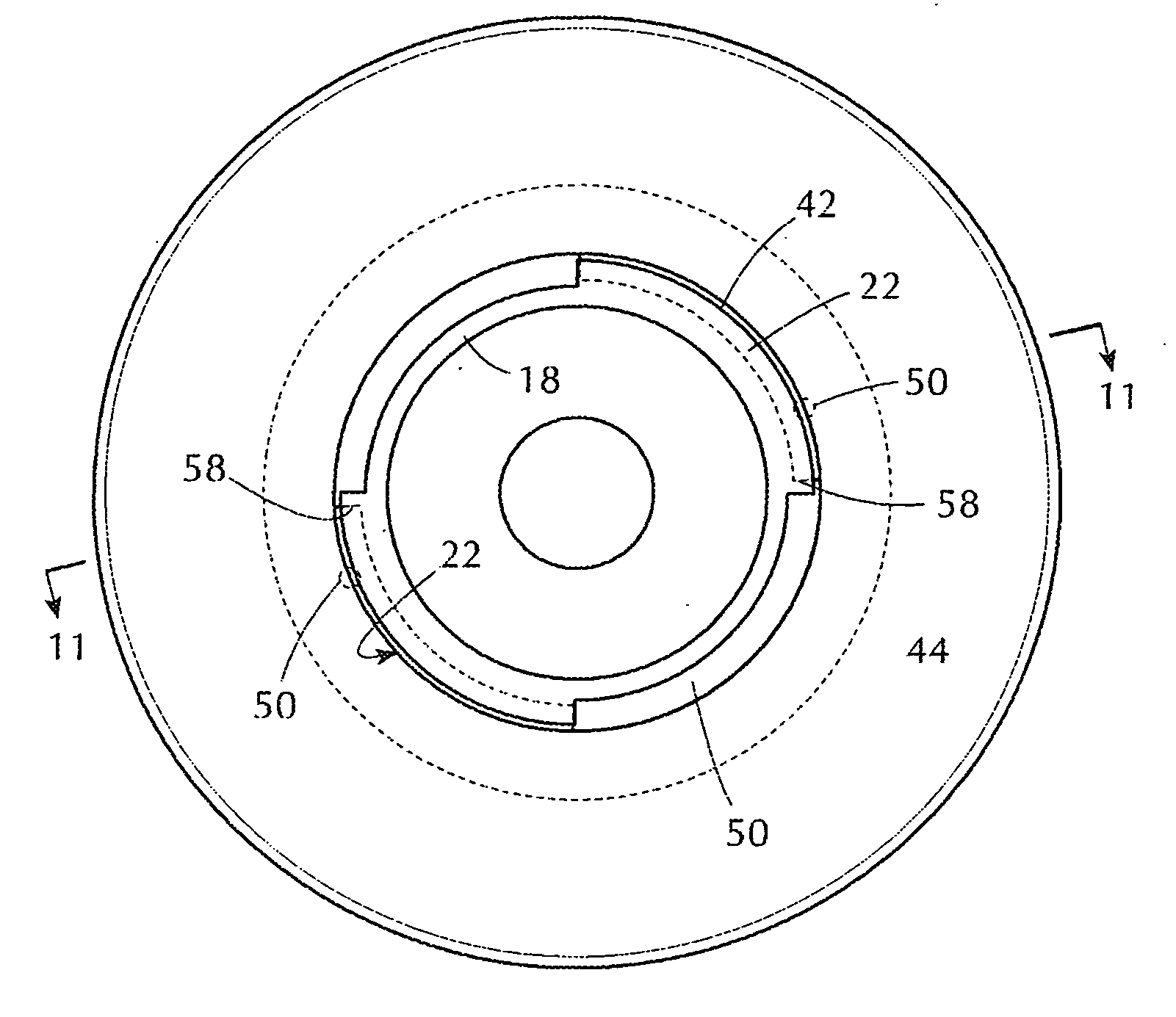 Mounting system for grinding wheels and the like