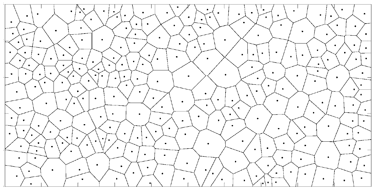 Method for quickly generating two-dimensional random aggregate model of concrete with pebbles and crushed stones