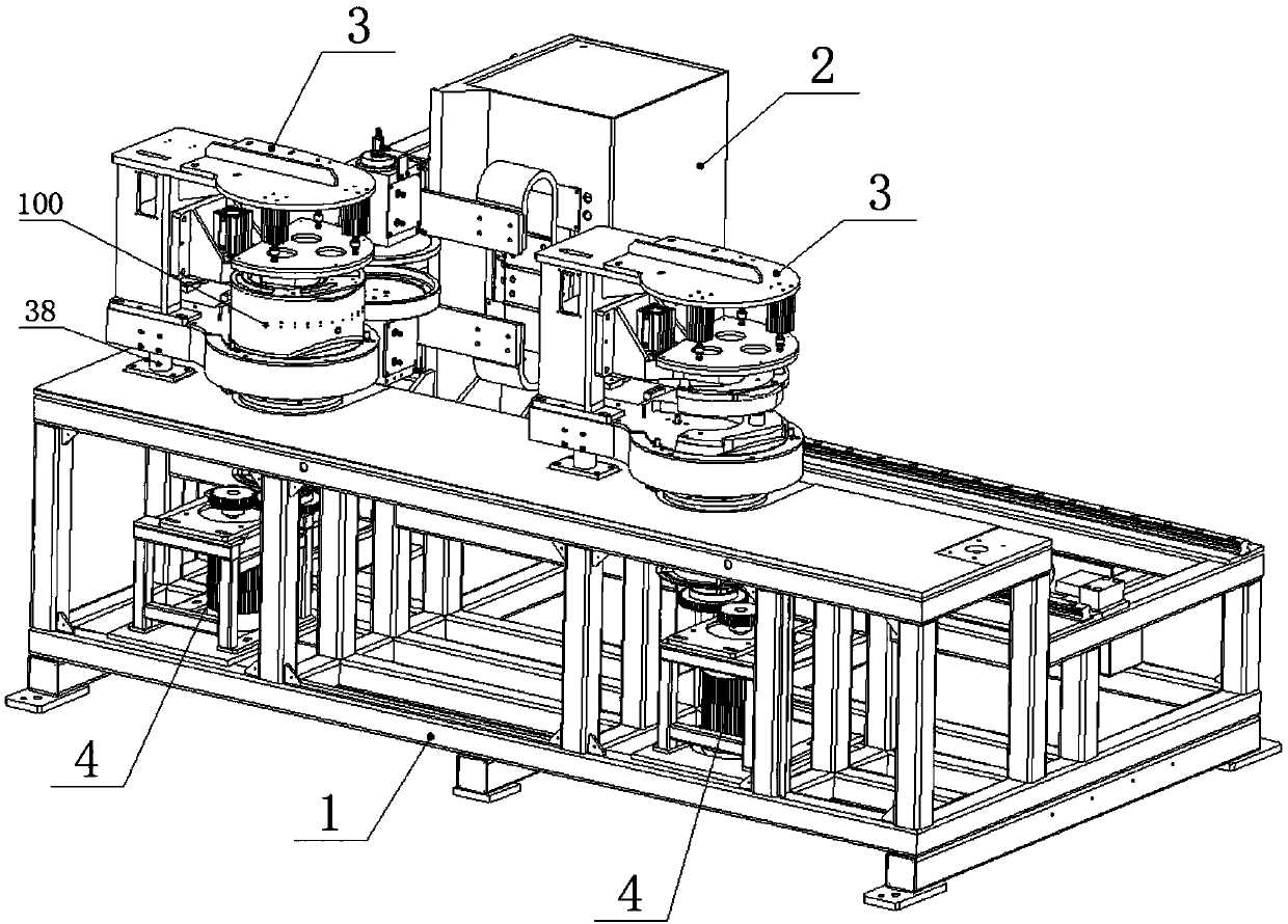 Volute welding device