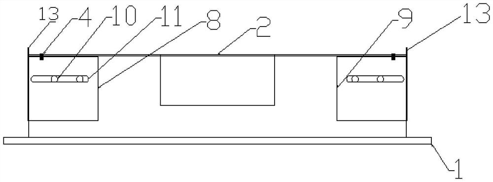 Toast box cover spray coating jig