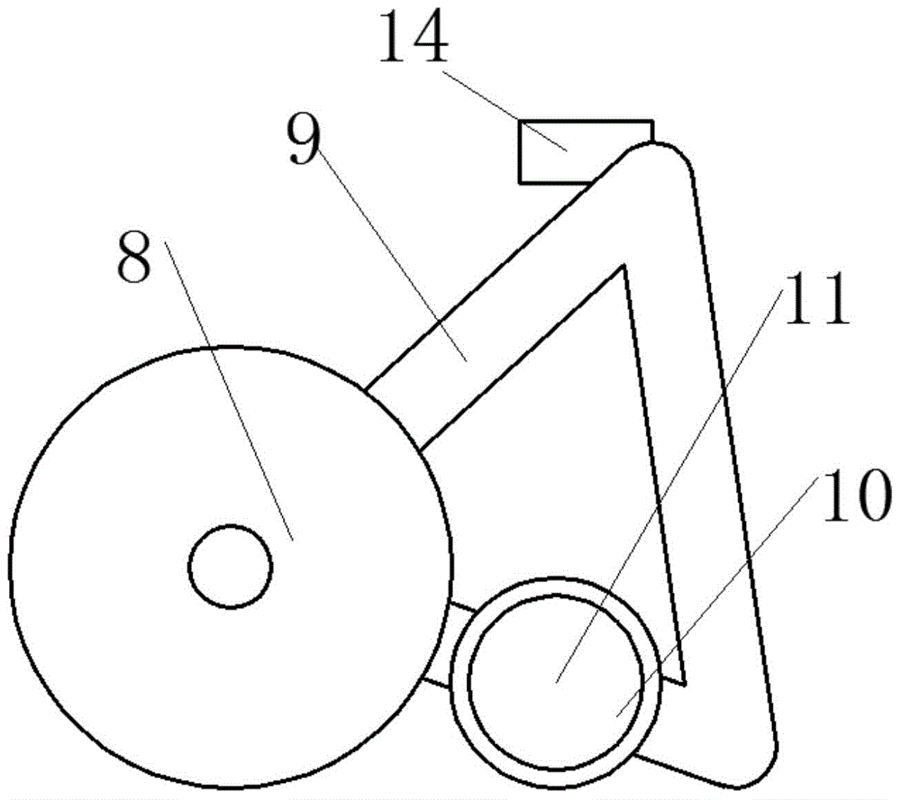 Transferring cleaning trolley