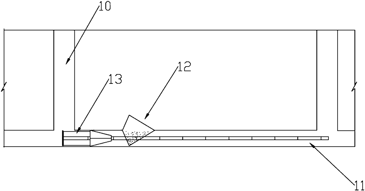 Underground pipeline repairing device and repairing method thereof